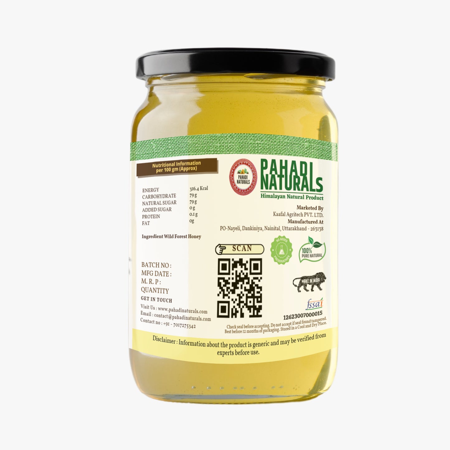 Wild Forest Honey