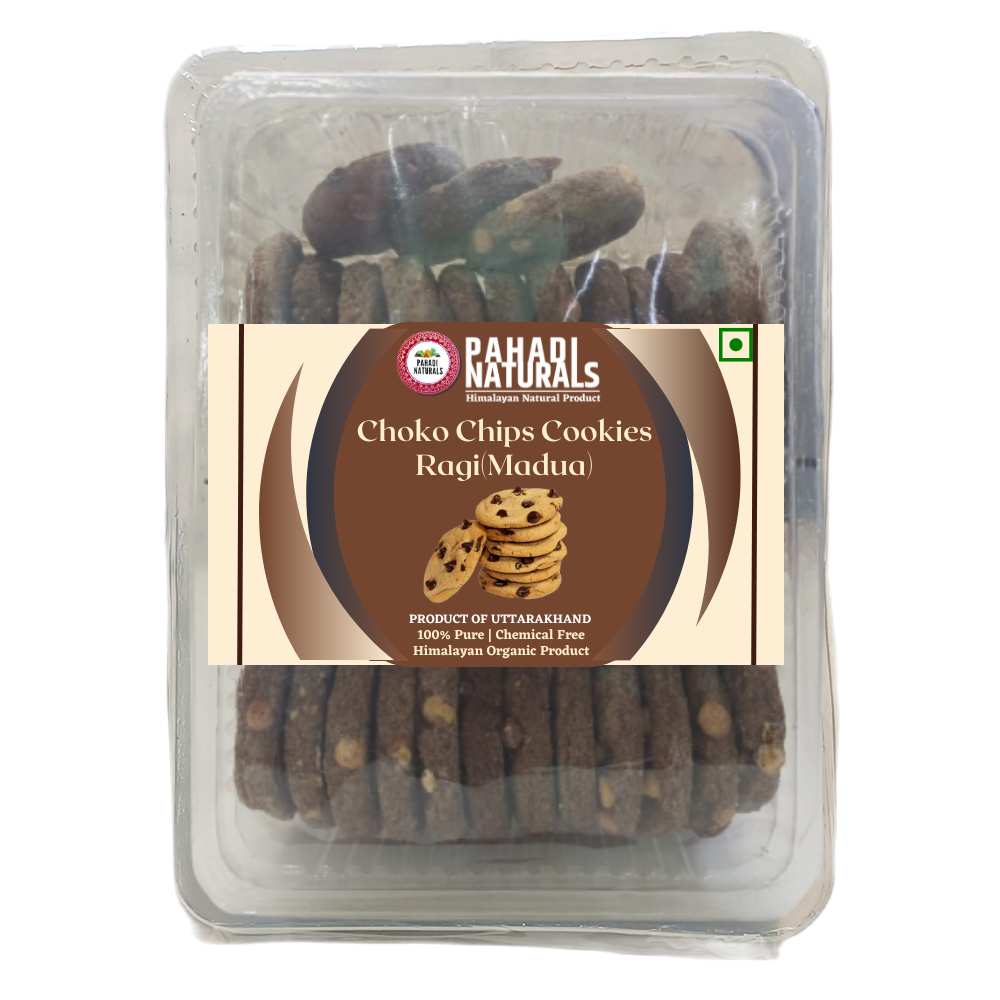 Ragi (Madua) Choco Chips Cookies